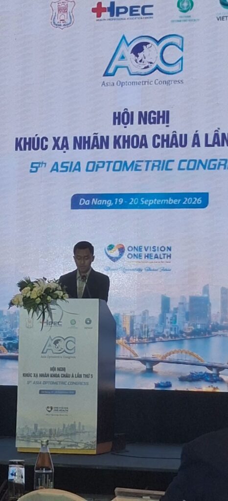A Proud Achievement for Philippine Optometric Research: Dr. Kevin Handog Tresuelo Places 3rd at AOC 2026