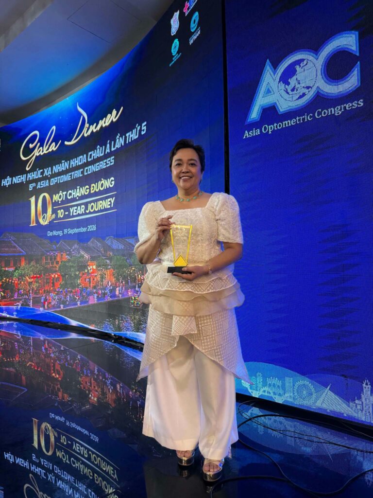 Recognizing Excellence: Hon. Christine Samson Rodriguez Receives Asia Outstanding Optometrist Award 2026
